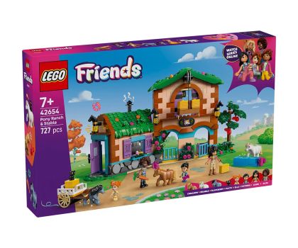 LEGO® Friends Ранчо и конюшня за понита 42654