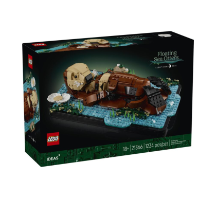 LEGO® Ideas Плаващи Морски Видри 21366