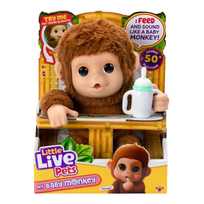 Moose Little Live Pets Интерактивно бебе маймуна Mango