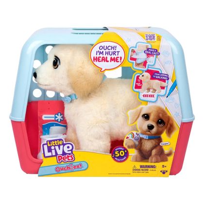Moose Little Live Pets Куче с Болно Краче Ouchies