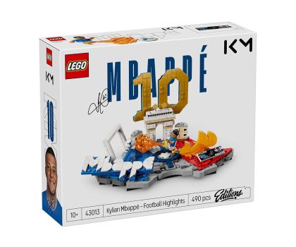 LEGO® Editions Килиан Мбапе - футболни акценти 43013 