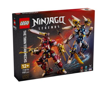 LEGO® NINJAGO Близнаците роботи-титани  71870