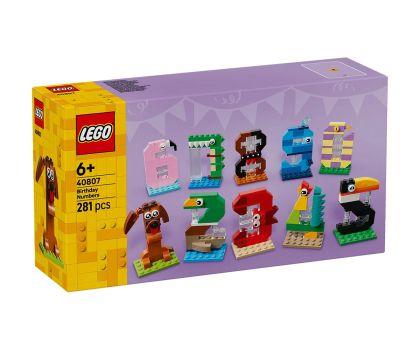 LEGO® Iconic Цифри за рожден ден 40807 