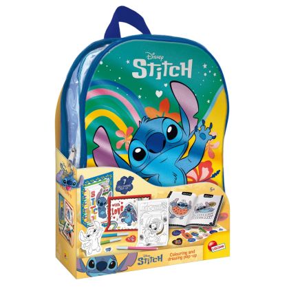 Lisciani 2в1 Раница с комплект за рисуване Stitch