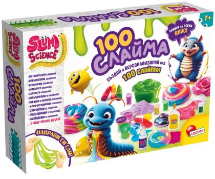 Lisciani Slumi Science Направи си сам 100 слайма