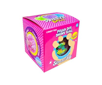 CandyTide Антистрес играчка Polka Glitter Ball