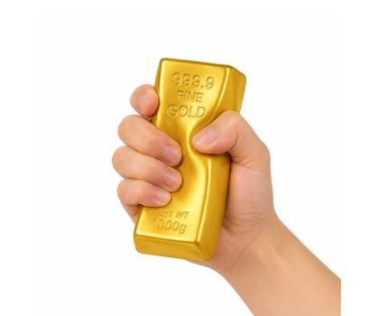 GOLD Антистрес играчка Златно Кюлче