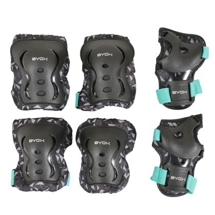 BYOX Протектори Dazzle тюркоаз Class B (25-50kg)