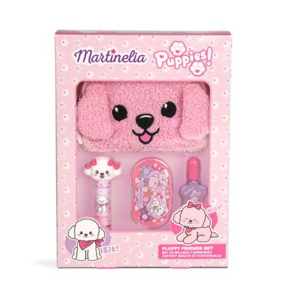 Martinelia Козметичен комплект с чантичка PUPPIES 4 части