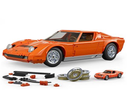 Brick Shop Конструктор Hot Wheels Ламборгини 71 Miura, 1523 елемента