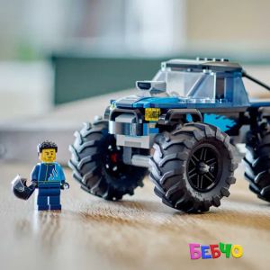LEGO CITY Син камион чудовище 60402