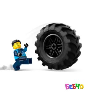 LEGO CITY Син камион чудовище 60402