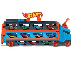 Hot Wheels City Високоскоростен транспортьор с 3 колички