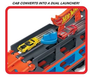 Hot Wheels City Високоскоростен транспортьор с 3 колички