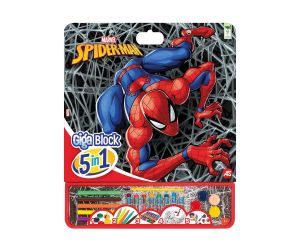 AS Company Комплект за рисуване Гига блок 5в1 Спайдърмен