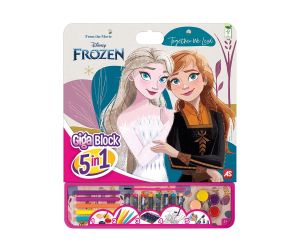 AS Company Комплект за рисуване Гига блок 5в1 Замръзналото кралство