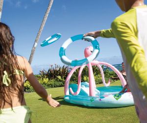 INTEX Надуваем център за игра с пързалка Октопод, 234 х 183 х 15 см