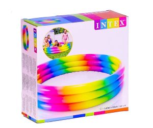 INTEX Детски надуваем басейн Cool Dots среден