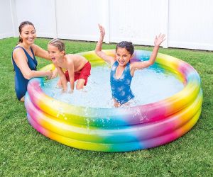 INTEX Детски надуваем басейн Cool Dots голям