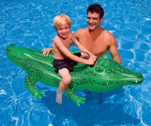 INTEX Надуваема играчка Алигатор LIL' Gator Ride-on, малък