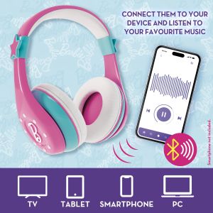 Lisciani Детски слушалки Bluetooth Barbie