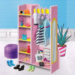 Lisciani Креативен комплект Направи си сам моден бутик с включена кукла Барби Barbie