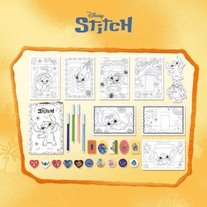 Lisciani 2в1 Раница с комплект за рисуване Stitch