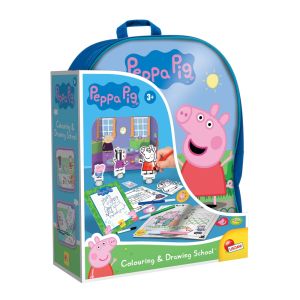 Lisciani 2в1 Раница с комплект за рисуване Peppa Pig