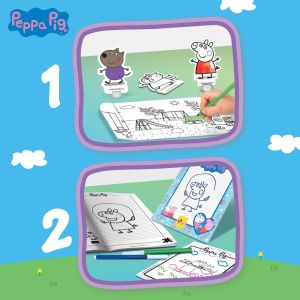 Lisciani 2в1 Раница с комплект за рисуване Peppa Pig