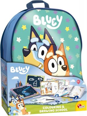 Lisciani 2в1 Раница с комплект за рисуване Bluey