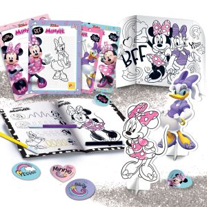 Lisciani 2в1 Раница с комплект за рисуване Minnie