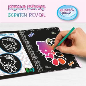 Lisciani Скречбук Hello Kitty - Scratch Reveal