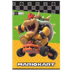 Super Mario Тетрадка А4 Mariokart Red, 40 листа, асортимент