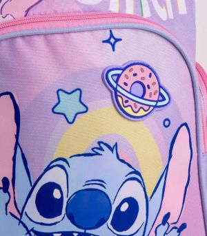 Disney Stich Ученическа раница Purple 42 см.