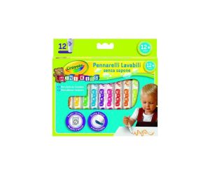 Crayola Silly Scents Ароматни маркери 12 цвята коничен връх