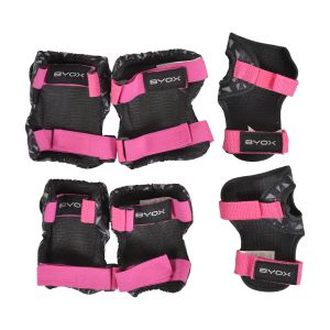 BYOX Протектори Dazzle розов Class B (25-50kg)