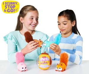 Zuru Pets Alive Бягаща катеричка, асортимент
