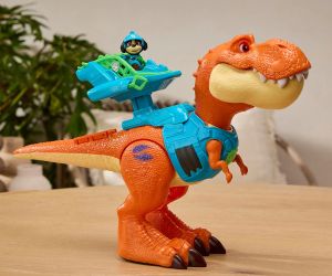 Paw Patrol The Dino Movie Тими със звуци и движения и кученце Рекс