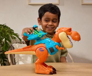 Paw Patrol The Dino Movie Тими със звуци и движения и кученце Рекс