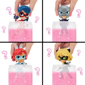 MIRACULOUS Калинката и Котарака Chibi фигура с магическо разкриване