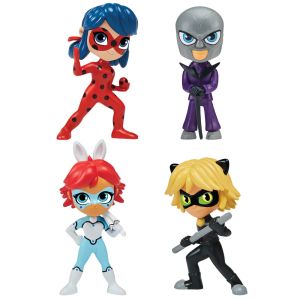 MIRACULOUS Калинката и Котарака Chibi фигура с магическо разкриване