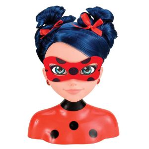 MIRACULOUS Калинката и Котарака Глава за фризиране Калинката