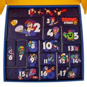 Brawl Stars Коледен календар Mega Box