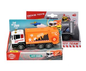 DICKIE Градски машини Scania 17см, асортимент