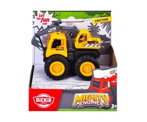 DICKIE Мини строителна машина Mighty Engines