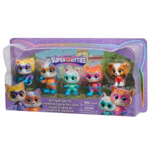 Super Kitties Геройски отряд 5 фигури