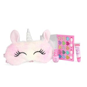 Martinelia Козметичен комплект с маска за спане LITTLE UNICORN 4 части