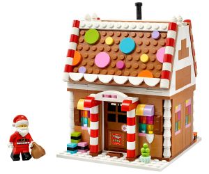 LEGO® Iconic Празнична джинджифилова къща 40809 