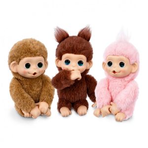 Little Live Pets Интерактивна играчка Мини Бебе Маймунка, асортимент