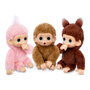 Little Live Pets Интерактивна играчка Мини Бебе Маймунка, асортимент